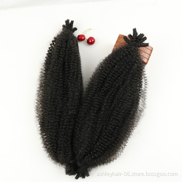 Julianna  synthetic afro crochet braid hair colour  350 613 ghana pre twisted fluffed short doremi Springy Afro spring twist